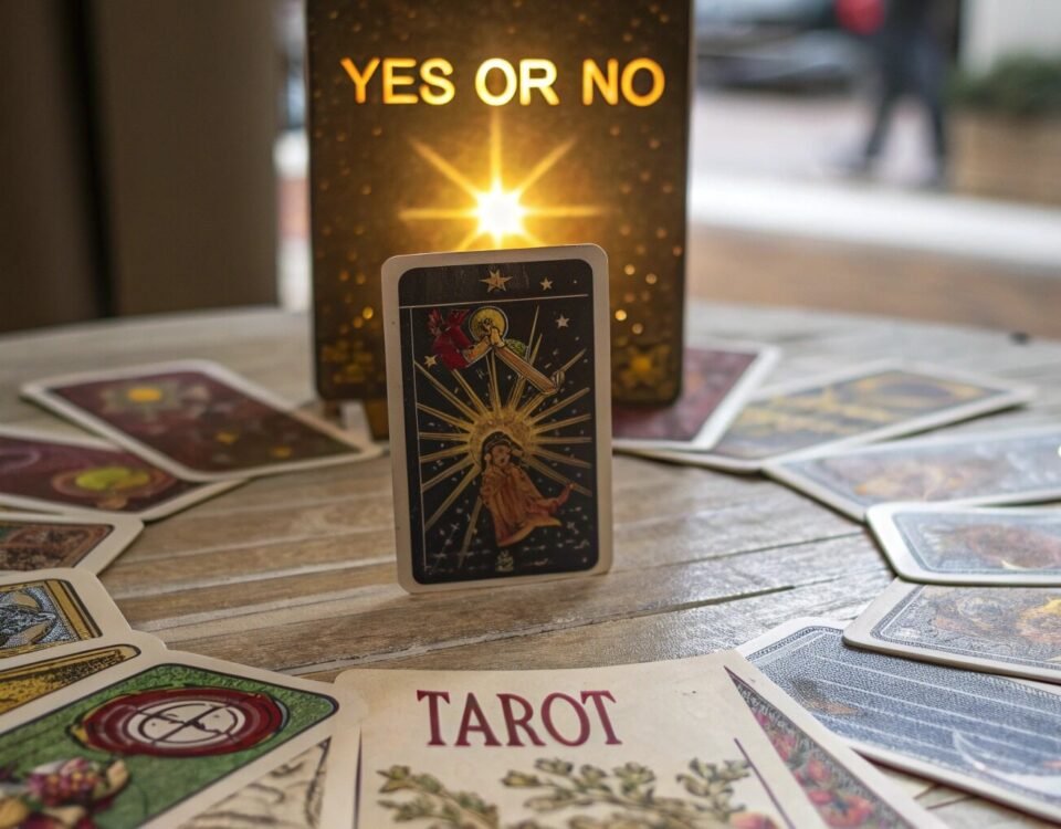 yes or no tarot cards reading session