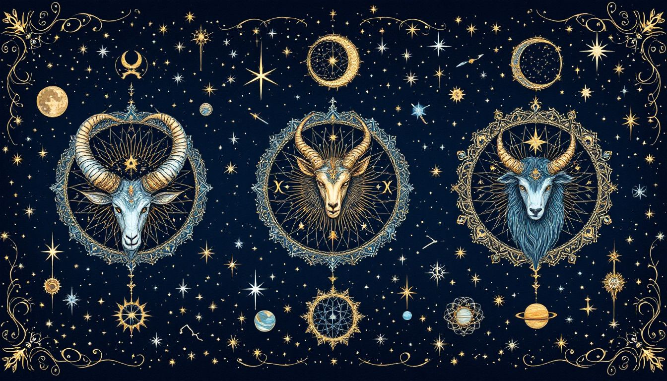 An artistic visualization of fixed signs as the stabilizers of the zodiac.